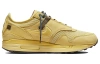 Travis Scott X Nike Air Max 1 Устойчивые к истиранию низкие повседневные беговые кроссовки унисекс Сатурн Золото