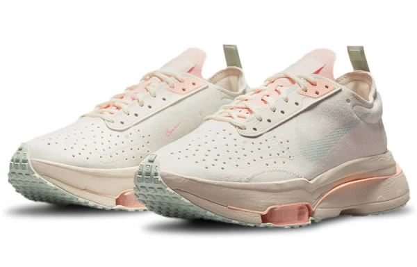 Nike Air Zoom Tip Low Top Повседневная обувь Женская Белый Розовый Зеленый