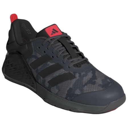 Adidas Dropset противоскользящие устойчивые к истиранию низкие кроссовки для тренировок унисекс черные серые красные