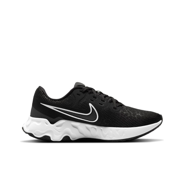 Nike Renew Ride 2 Комфортные и Дышащие Низкие Повседневные Беговые Кроссовки Женские Черно-Белые