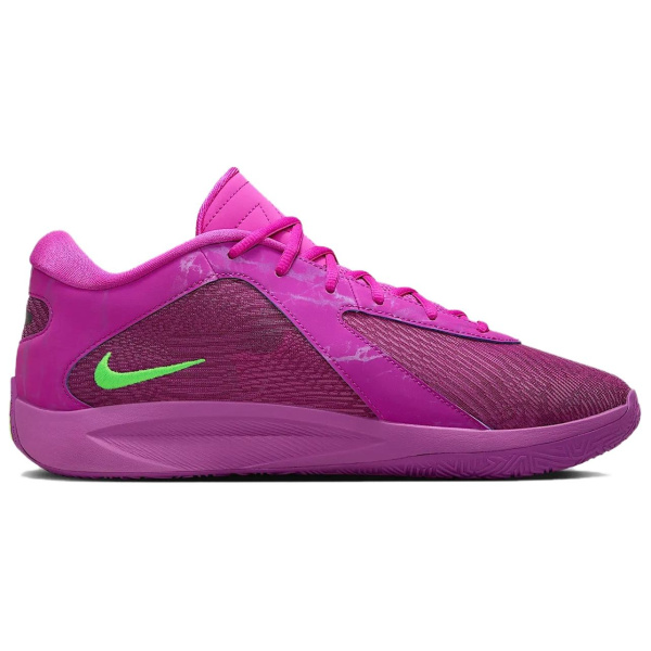 Nike Giannis Freak 6 Противоскользящие Устойчивые к истиранию Низкие Баскетбольные кроссовки Мужские Фиолетовые