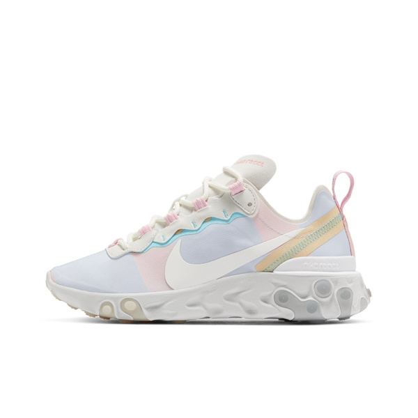 Nike React Element 55 Текстиль Синтетическая кожа Амортизация Противоскользящий Устойчивый к истиранию Низкий верх