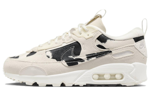 Nike Air Max 90 Futura Low Топ Повседневная обувь Женская Белый Черный