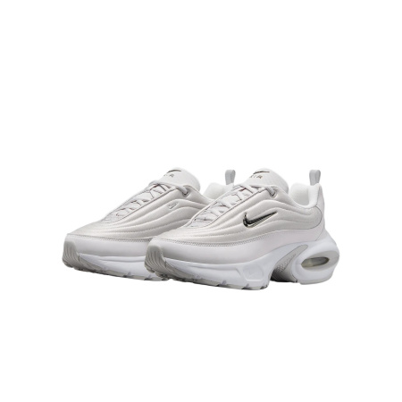 Nike Air Max Portal Устойчивая к истиранию Низкая Повседневная Обувь Женская Серебряная Белая