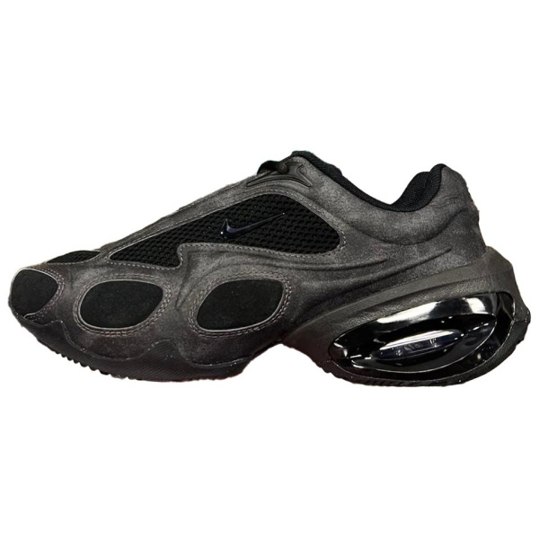 Nike Air Max Muse Abrasion Resistant Низкие Беговые Кроссовки Женские Черные