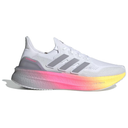 Adidas Ultraboost 5,0 Устойчивый к истиранию Дышащие Низкие Беговые кроссовки Мужские Серые