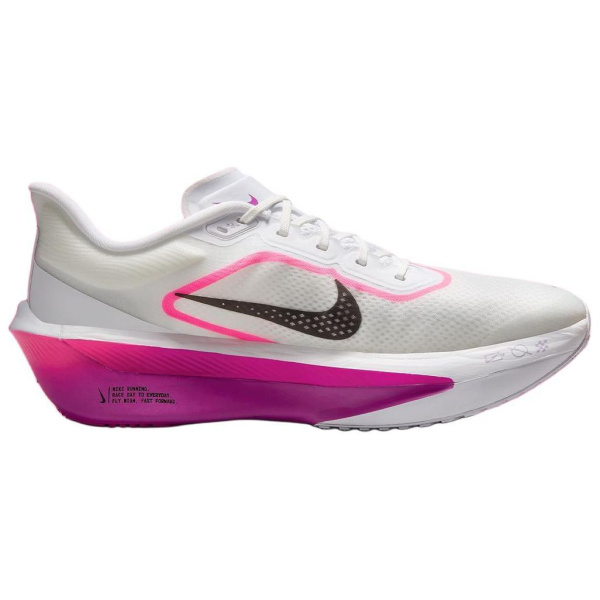 Nike Zoom Fly 6 Амортизация Противоскользящие Устойчивые к истиранию Низкий Топ Марафон Беговые кроссовки Женские