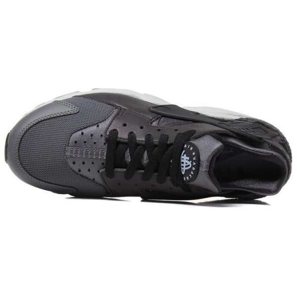 Nike Air Huarache противоскользящие устойчивые к истиранию низкие повседневные беговые кроссовки мужские черные серые