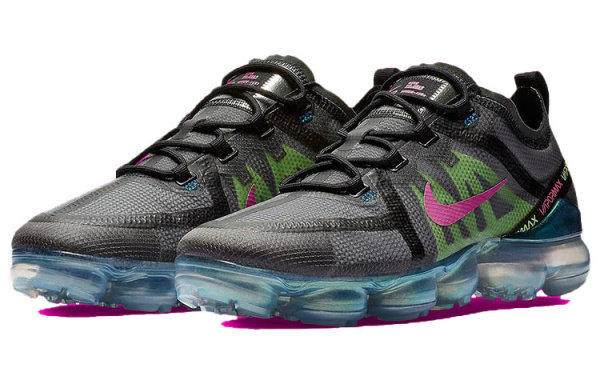 Nike Low Топ Повседневные Беговые Кроссовки Мужские Черные Зеленые Фиолетовые