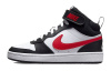 Nike Court Borough MID 2 Синтетическая кожа устойчивая к истиранию баланс поддержка верх детские для скейтбординга