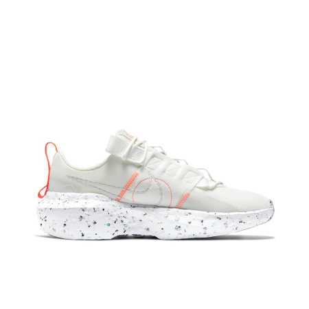 Nike Crater Ткань Амортизация Противоскользящие Устойчивые к истиранию Дышащие Низкие Беговые кроссовки Женские Белые
