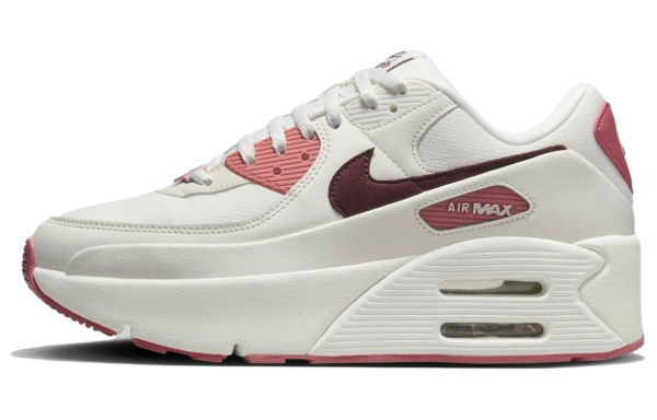 Nike Air Max 90 Low Топ Повседневная обувь Женская Белый Розовый