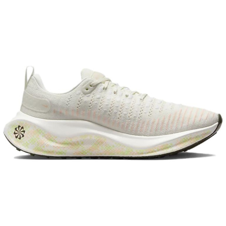 Nike InfinityRN противоскользящие и дышащие низкие беговые кроссовки для женщин белые и розовые