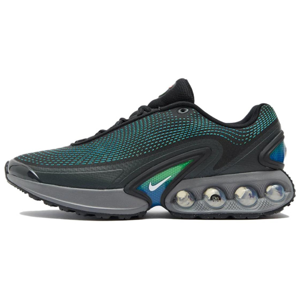 Nike Air Max DN Low Топ Повседневные Городские Кроссовки для Коммутирования и Беговые Мужские Черные Бирюзовые
