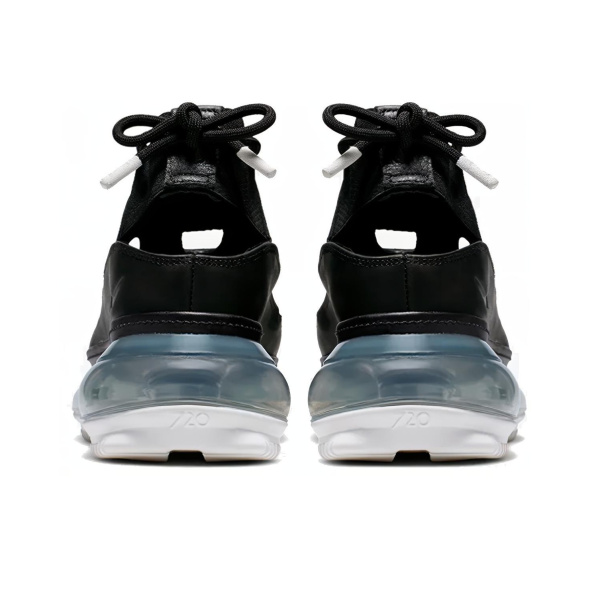 Nike Air Max 720 Кожа Низкий Верх Повседневная Обувь Женская Черная