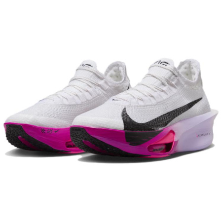 Nike Air Zoom Alphafly Next% 3 Гоночные Дышащие и Упругие Низкие Кроссовки для Марафона и Длинных Беговых Тренировок