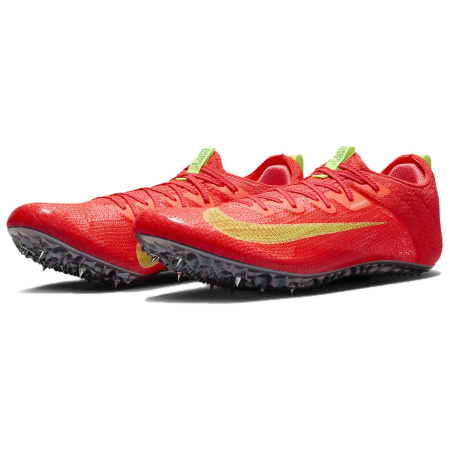 Nike Superfly Elite 2 Ткань Устойчивая к истиранию Дышащие Низкие Кроссовки для Бега Унисекс Красные