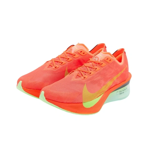 Nike Zoom VaporFly Next 4% Амортизация Устойчивые к истиранию Низкие Кроссовки для бега Унисекс Красные