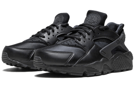 Nike Huarache Triple Черный Женские Низкие Беговые Кроссовки Женские Черный