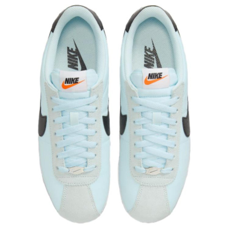 Nike Cortez Low Топ Повседневные Городские Кроссовки для Коммутирования и Бега Женские Синие Черные