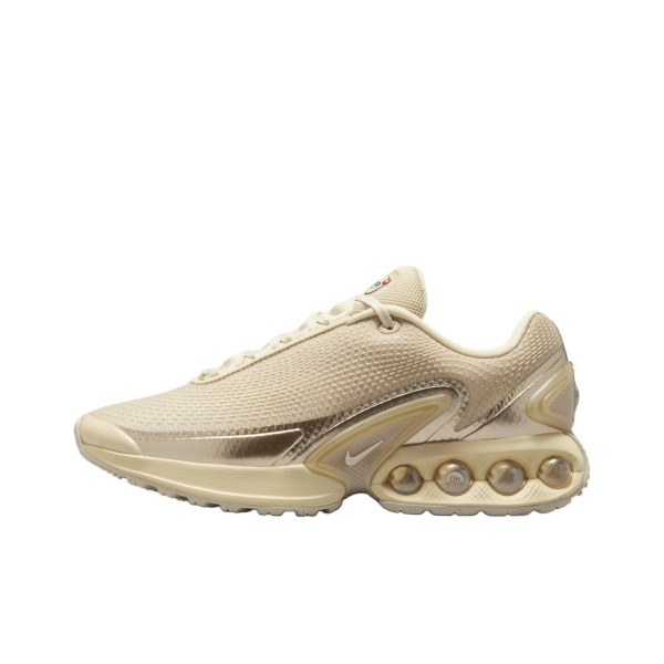 Nike Air Max DN Устойчивые к истиранию Низкие Повседневные Городские Кроссовки для Коммутирования и Бега Женские Бежевые