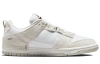 Nike Dunk Disrupt 2 Замша Текстиль Перерабатываемый материал Низкие кеды для скейтбординга Женские Серый Белый