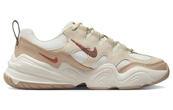 Nike Tech Hera Low Топ Повседневная обувь Женская Белый Бежевый