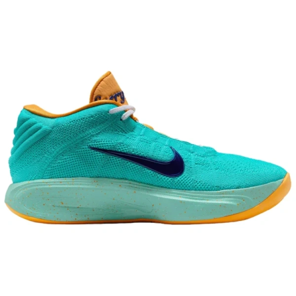 Nike GT Hustle 3 Противоскользящие Устойчивые к истиранию MID Топ Баскетбольные кроссовки Мужские Синие