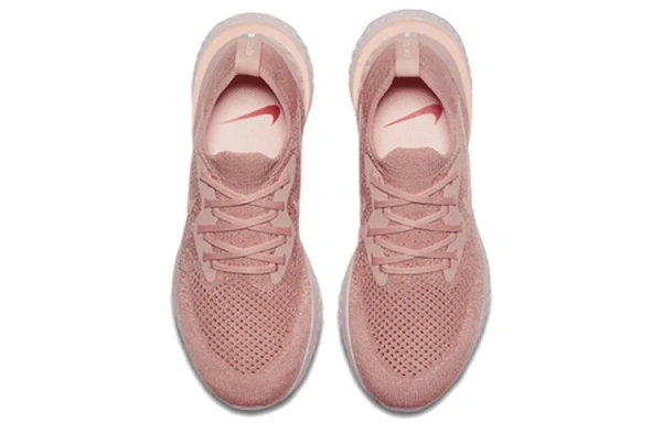Nike Epic React Flyknit 1 Сетка Амортизация Противоскользящий Устойчивый к истиранию Низкий Верх Повседневный