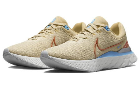Nike React Infinity Run Flyknit 3 Противоскользящий Устойчивый к истиранию Амортизация Низкий Топ Повседневный