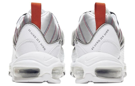 Nike Air Max 98 Спортивный ретро стиль текстиль синтетическая кожа низкий верх воздушная подушка для тренировок