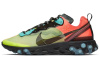 Nike React Element 87 Сетчатая ткань текстиль амортизация противоскользящий устойчивый к истиранию низкий верх
