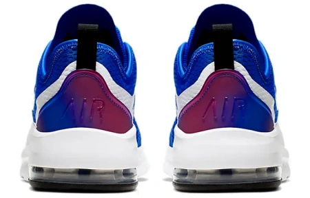 Nike Air Max MOTION Модный Сетка Текстиль Низкие Кроссовки для Марафона Беговые Мужские Синие Белые