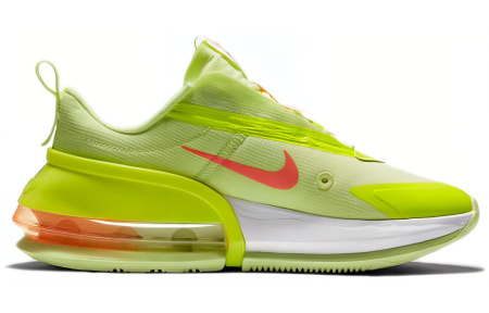 Nike Air Max Up Ткань Низкие Повседневные Беговые Кроссовки Женские Желтые