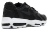 Nike Air Max 96 Удобная Амортизация Износостойкие Низкие Кроссовки для Бега Мужские Черные