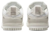 Nike Dunk Disrupt 2 Замша Текстиль Перерабатываемый материал Низкие кеды для скейтбординга Женские Серый Белый