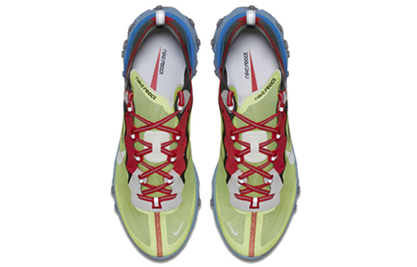 Nike React Element 87 Ткань Амортизация Износостойкий Низкий Топ Повседневные Беговые Кроссовки Унисекс