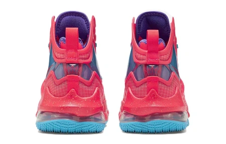 Nike Lebron 19 Джеймс 19 MID Детские баскетбольные кроссовки Красные Синие Подростковые