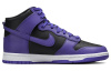 Nike Dunk High 'Психический Фиолетовый и Черный' Удобные Высокие Кеды Повседневная Скейтборд Обувь Мужская