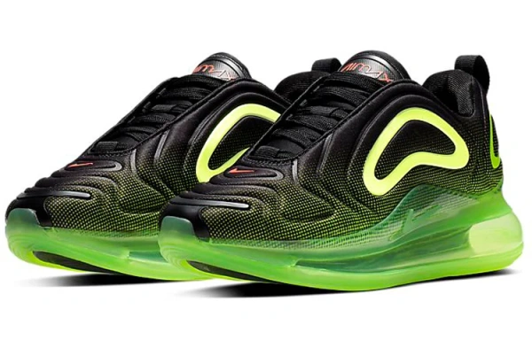 Nike Air Max 720 Low Повседневная обувь для женщин черный зеленый