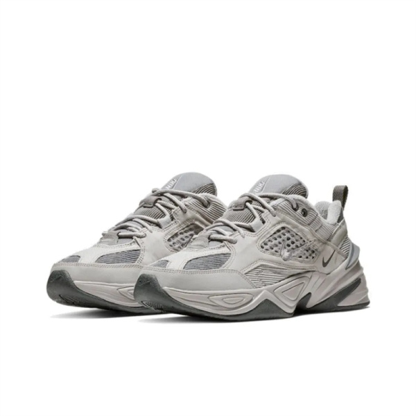 Nike M2K Tekno Дышащие Низкие Кеды для Детей Lifestyle Обувь Дымчато-Серый