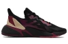 Adidas X9000l4 Ткань Противоскользящая Устойчивая к износу Низкие Беговые кроссовки Женские Черные Фиолетовые