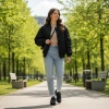 Nike Air Max DN Устойчивые к истиранию Низкие Беговые кроссовки Мужские Черные