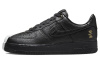 Nike Air Force 1 '07 Prm 'Breakthrough' Hip Hop Low Скейтборд Кроссовки Мужские Черный Белый Золото