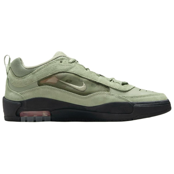 Nike Air Max Ishod Устойчивые к истиранию Низкие Кроссовки для скейтбординга Унисекс Зеленые
