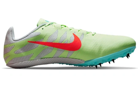 Nike Zoom Rival Low Топ Zoom Спринт Беговые кроссовки Унисекс Зеленый оранжевый