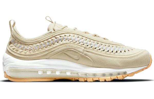 Nike Air Max 97 Винтаж Ткань Амортизация Устойчивость к истиранию Дышащий Низкий Верх Резина Повседневный Спринт
