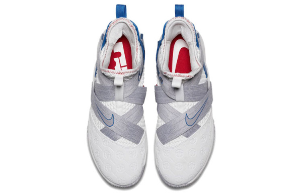 Nike Zoom Soldier 12 Provence 'Фиолетовый' Амортизация Противоскользящее покрытие Легкий MID Баскетбольные кроссовки