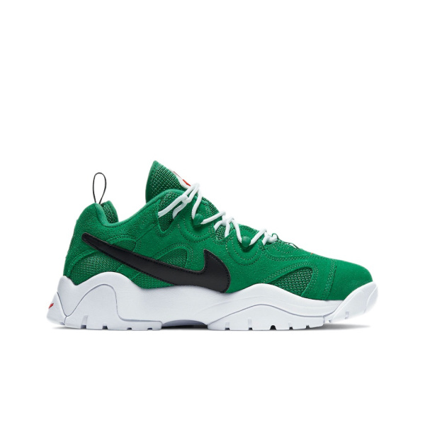 Nike Air Barrage Амортизация Противоскользящие Низкие Повседневные Беговые Кроссовки Мужские Белые Зеленые
