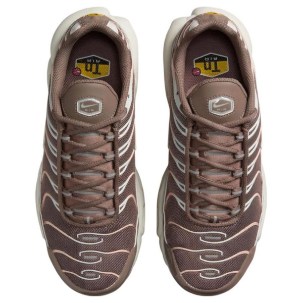 Nike Air Max Plus Low Top Повседневные Беговые Кроссовки Женские Коричневые